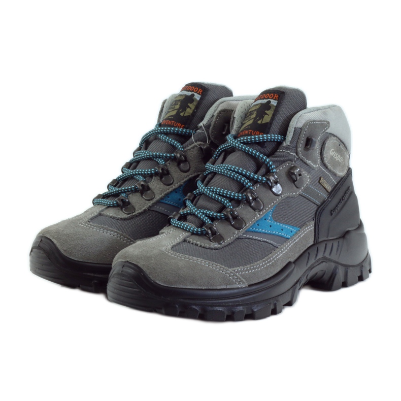Pantofi de trekking Grisport negru albastru 3