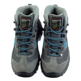 Pantofi de trekking Grisport negru albastru 4