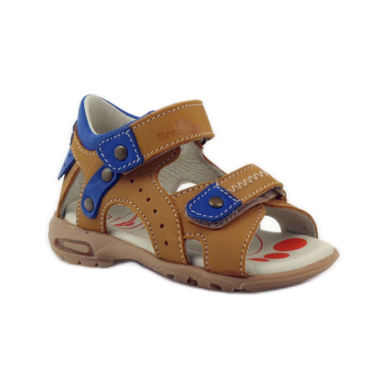Ren But Sandale cu velcro Ren Dar 1471 miere multicolor albastru 1