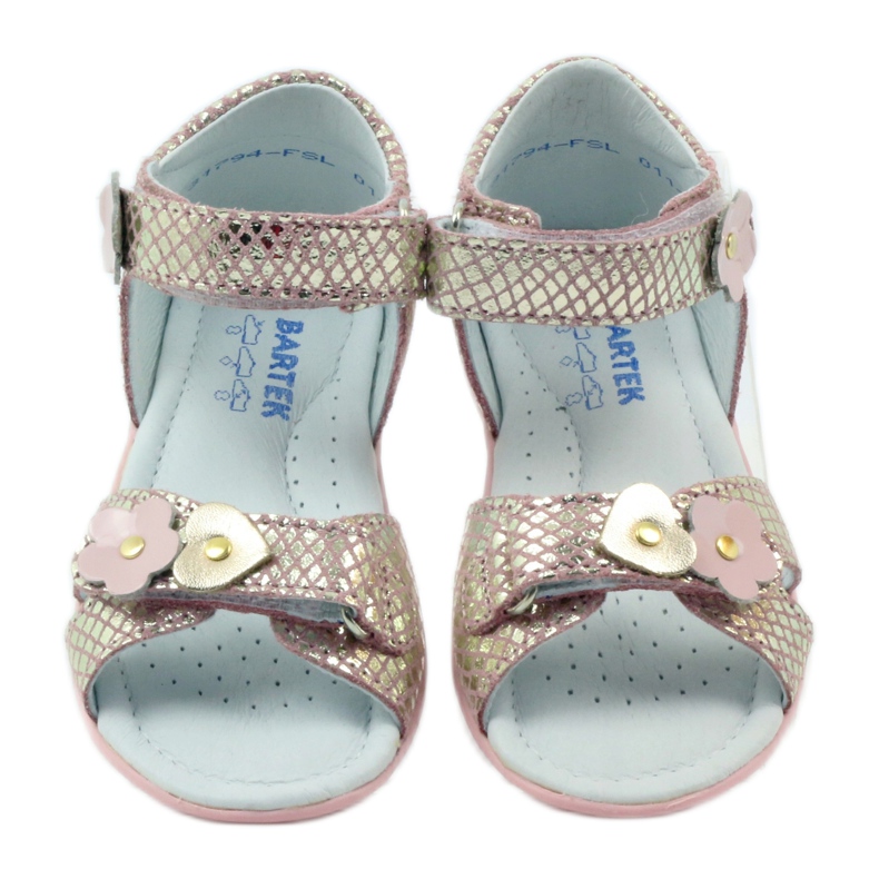 Sandale flori Bartek 31794 roz galben 4 Sandale flori Bartek 31794 roz galben 4