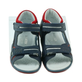 Sandale cu velcro Bartek 31825 bleumarin albastru marin roșu 4 Sandale cu velcro Bartek 31825 bleumarin albastru marin roșu 4