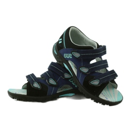 Bartek sandale confortabile pentru copii Velcro 36106 Navy Blue albastru 3
