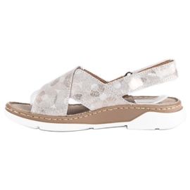 Filippo Sandale plate din piele naturala galben 1 Filippo Sandale plate din piele naturala galben 1