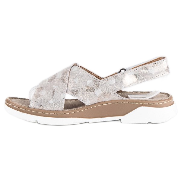 Filippo Sandale plate din piele naturala galben 1 Filippo Sandale plate din piele naturala galben 1