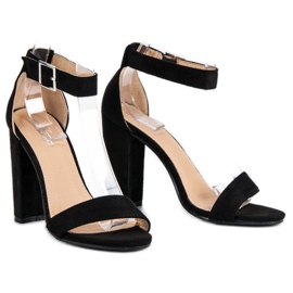 Sandale clasice pe un bar negru 5