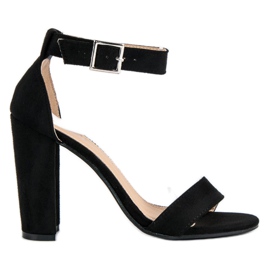 Sandale clasice pe un bar negru 6