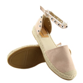 Espadrile cu crampoane roz A636-ESP-1 roz 1 Espadrile cu crampoane roz A636-ESP-1 roz 1