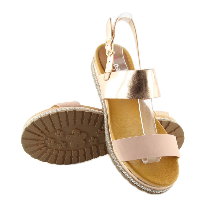 Sandale dama roz SL88P Roz 2