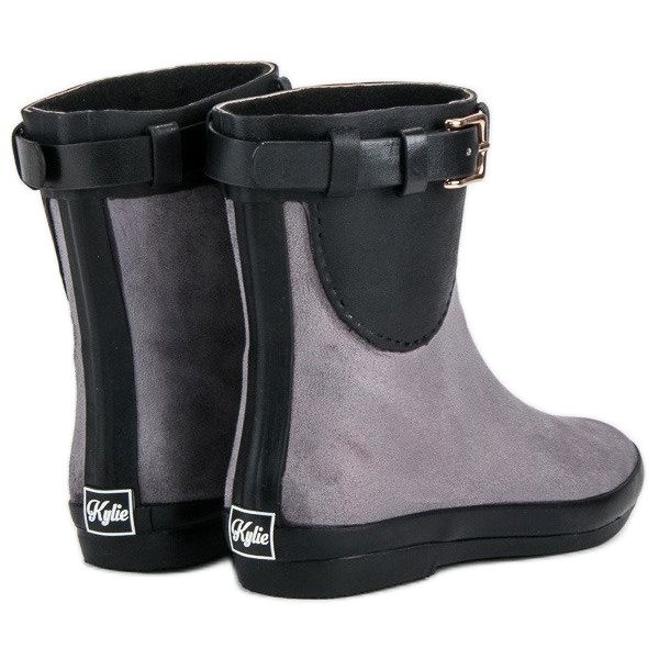 Kylie Wellies scăzute pentru femei gri 2