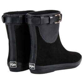 Kylie Wellies scăzute pentru femei negru 2