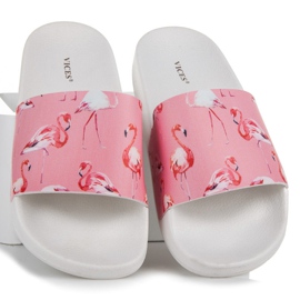 Vices Papuci Flamingo roz 1