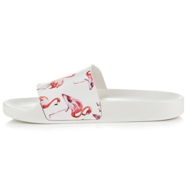 Vices Papuci Flamingo alb 3