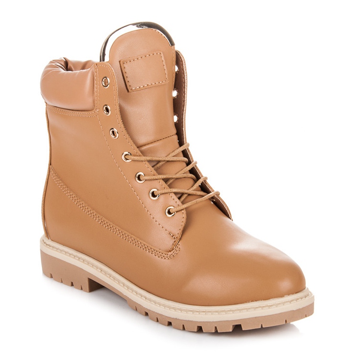 Vices Trappers eleganti pe un glisor maro 1