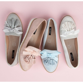 Vices Lordi din piele intoarsa cu franjuri alb 1