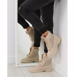 Fermoar ajurat balmanki gold R103 Bej 1