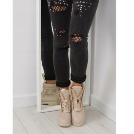 Fermoar ajurat balmanki gold R103 Bej 2