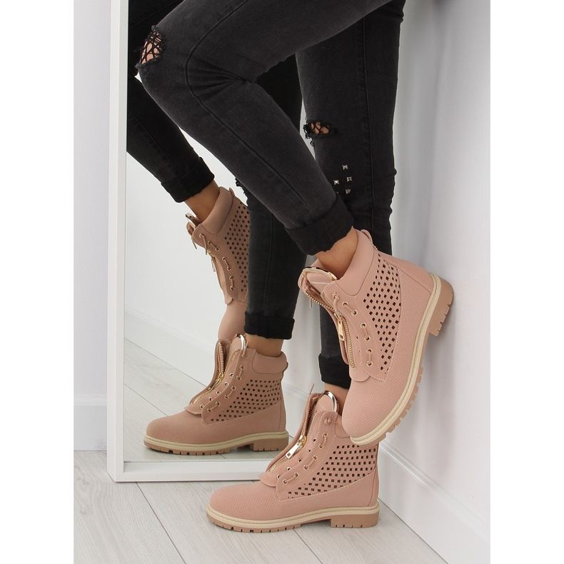 Balsam ajurat, fermoar auriu, R103 Roz 2