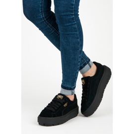 Platforma Puma trace WN`S negru 4