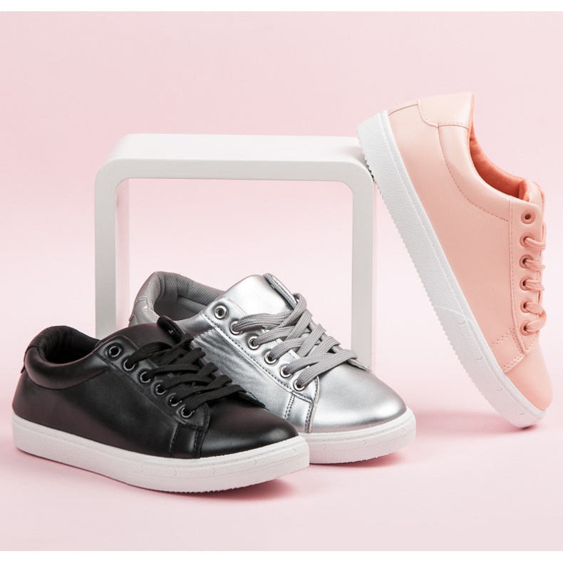 Adidași Argintii Cu Franjuri gri 1