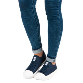 McKey Adidași de damă bleumarin albastru 4