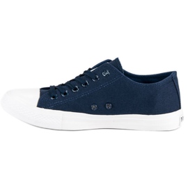 McKey Adidași de damă bleumarin albastru 1