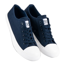 McKey Adidași de damă bleumarin albastru 3