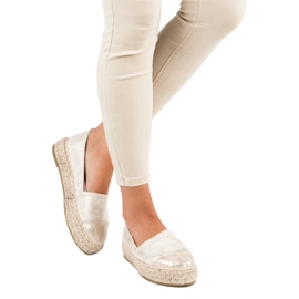 Espadrile slip-on pe platformă galben 6