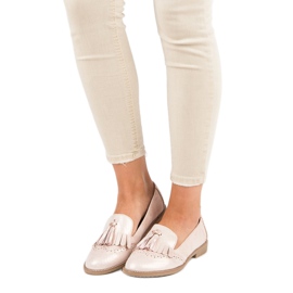 Bestelle Mocasini eleganti de dama roz 2