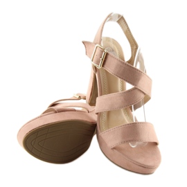 Sandale roz pe post BJ1602-SD 1
