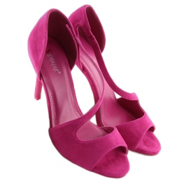 Pompe asimetrice fucsia C90 fucsia roz 2