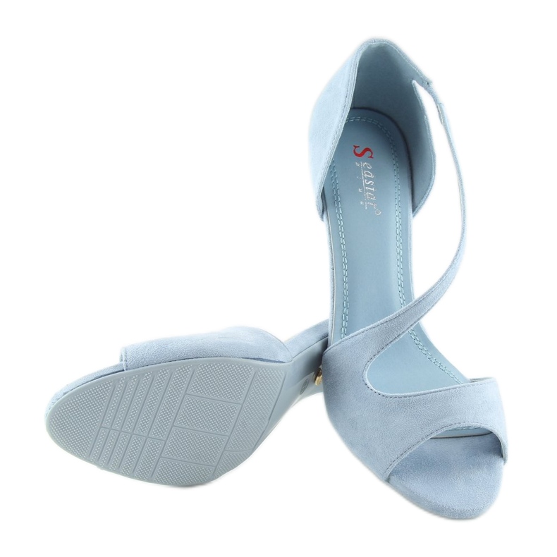 Pompe asimetrice C90 LT albastre. albastru 2