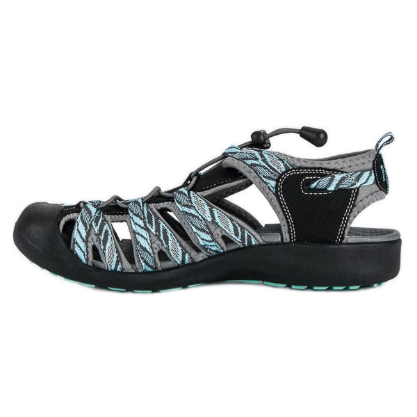 American Club Sandale americane închise gri 1