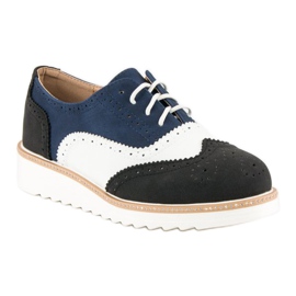 Încălțăminte de dama legată negru 1 Încălțăminte de dama legată negru 1