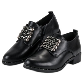 Marquiz Rock pantofi negri negru 2