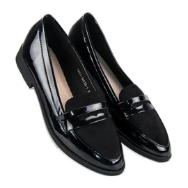 Best Shoes Mocasini lacuiti negri negru 1 Best Shoes Mocasini lacuiti negri negru 1