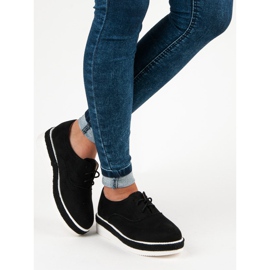 Erynn Încălțăminte din piele de căprioară negru 1