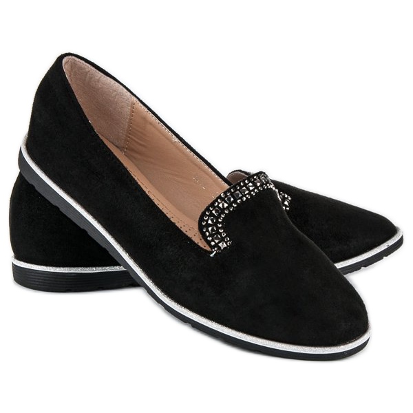 Anesia Paris Domni negre cu cristale negru 2