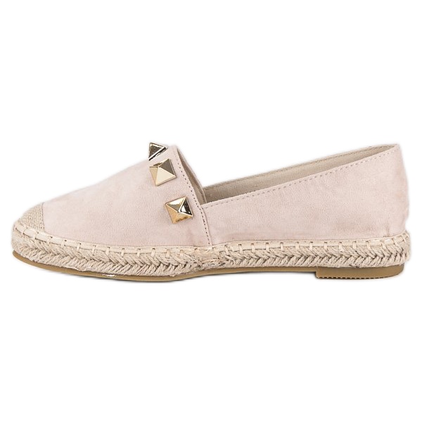 Bestelle Espadrile bej cu strasuri 1