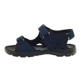 Ren Butter Flexible Boys Sandals 255 Navy Blue albastru 2 Ren Butter Flexible Boys Sandals 255 Navy Blue albastru 2