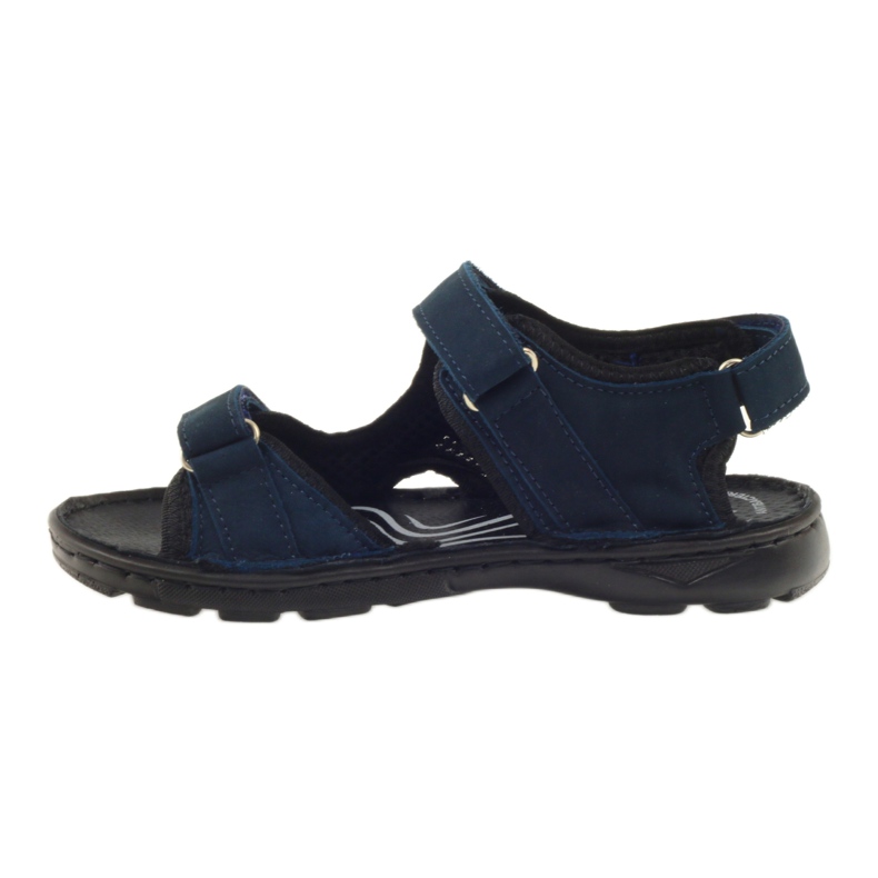 Ren Butter Flexible Boys Sandals 255 Navy Blue albastru 2 Ren Butter Flexible Boys Sandals 255 Navy Blue albastru 2
