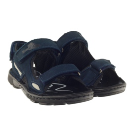 Ren Butter Flexible Boys Sandals 255 Navy Blue albastru 4 Ren Butter Flexible Boys Sandals 255 Navy Blue albastru 4