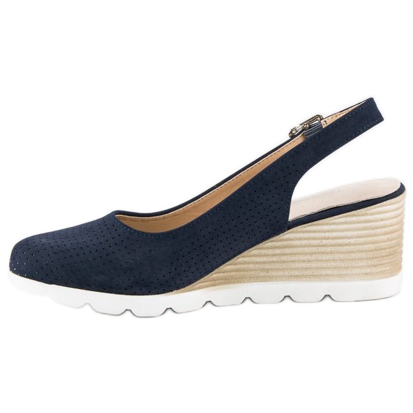 Pompe de vinceza ajurata albastru 1