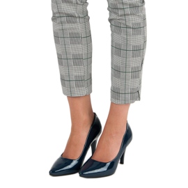 Tocuri vinceza lăcuite bleumarin albastru 1