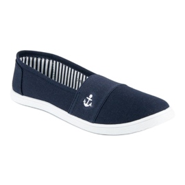 McKey Tenisi slip-on bleumarin albastru 2