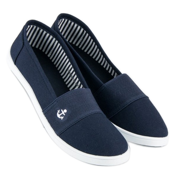 McKey Tenisi slip-on bleumarin albastru 1