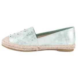 Super Mode Espadrile confortabile verde 1