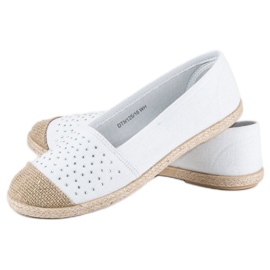 McKey Espadrile casual alb 2 McKey Espadrile casual alb 2