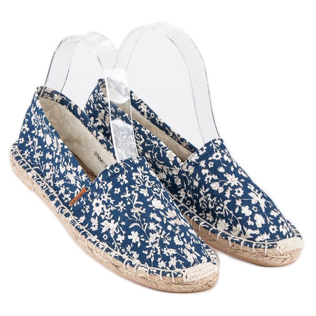 McKey Espadrile Albastre In Flori albastru 1