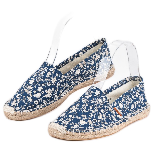 McKey Espadrile Albastre In Flori albastru 2
