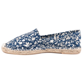 McKey Espadrile Albastre In Flori albastru 3